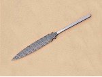 Twisted Damascus Steel Custom Made 2 Edged Dagger Blade Blank