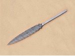 Twisted Damascus Steel Custom Made 2 Edged Dagger Blade Blank