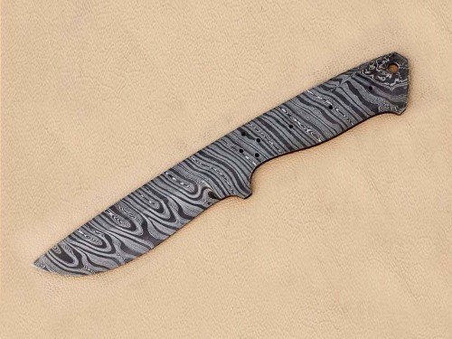 Custom Made Damascus Steel Hunting Knives Blade Blank