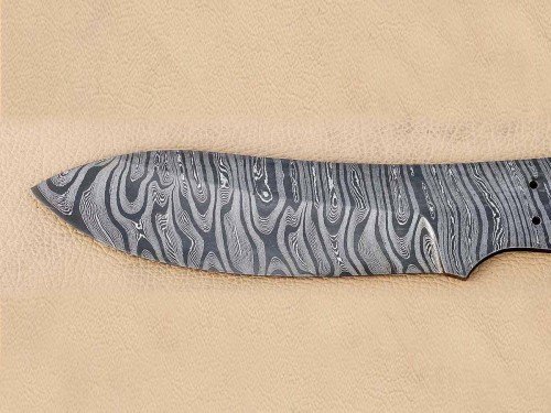 Custom Made Damascus Steel Hunting Knives Blade Blank