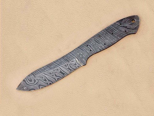 Custom Made Damascus Steel Hunting Knives Blade Blank