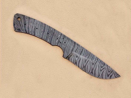 Custom Made Damascus Steel Hunting Knives Blade Blank