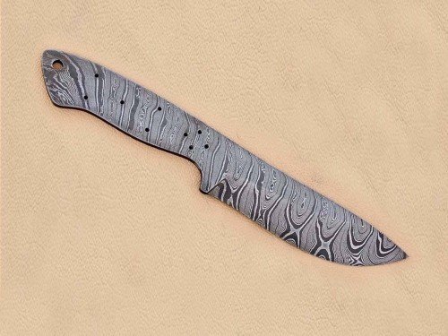 Custom Made Damascus Steel Hunting Knives Blade Blank