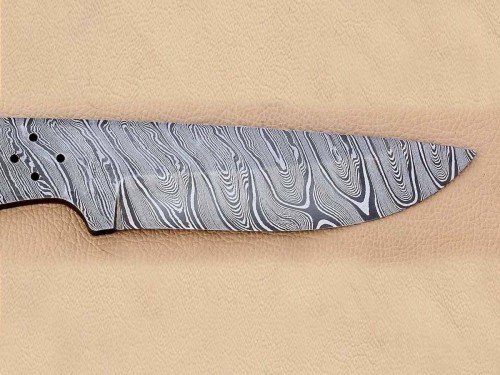 Custom Made Damascus Steel Hunting Knives Blade Blank