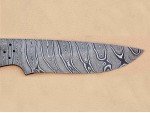 Custom Made Damascus Steel Hunting Knives Blade Blank