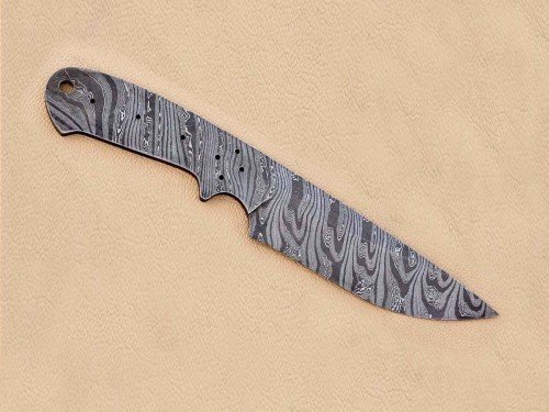 Custom Made Damascus Steel Hunting Knives Blade Blank