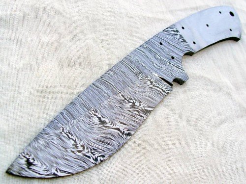 Mosaic Damascus HUNTING Knife Blade