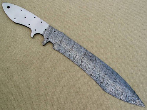 Mosaic Damascus SUB-HILT Knives Blade